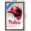 Trends International MLB Philadelphia Phillies - Drip Helmet 22 Framed Wall Poster Prints - 3 of 4