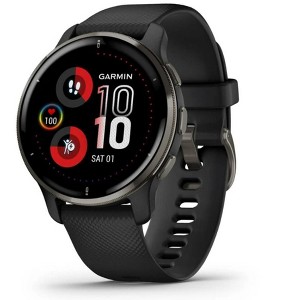 Garmin Venu 2 Plus Passivated GPS Smartwatch Black - Certified Refurbished Garmin Venu 2 Plus Passivated GPS Smartwatch Black - Certified Refurbished