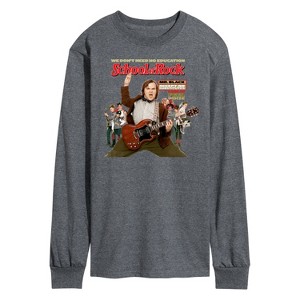 Men's - School of Rock - Movie Cover Long Sleeve Graphic T-Shirt - 1 of 4
