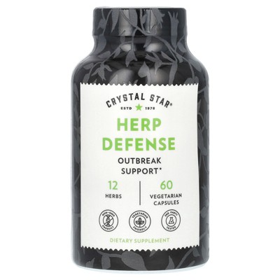 Crystal Star Herp Defense, 60 Vegetarian Capsules