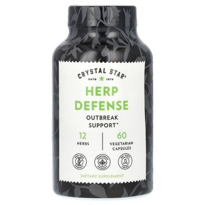 Crystal Star Herp Defense, 60 Vegetarian Capsules - 1 of 3