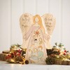 Pavilion Gift Company - King of Angels - 10" Angel with Nativity Scene - Decorative Objects - 2 of 4