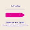 Dame Zig Softest Lipstick Bullet Vibrator for Women - Pink - 4 of 4