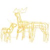 Aghana Digitals 3 Reindeer Christmas Light Display - 229 LED Warm White USB-Powered Indoor/Outdoor - 2 of 4