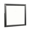 Royal Hampton Dresser Mirror with Espresso Brown Solid Wood Frame, 36x42 - 2 of 4