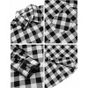 COOFANDY Men's Flannel Plaid Shirts Long Sleeve Casual Cotton Button Down Shirts - 3 of 4