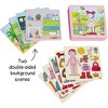 HABA Dress-up Doll Lilli Magnetic Game Box in Sturdy Metal Tin - 2 of 4