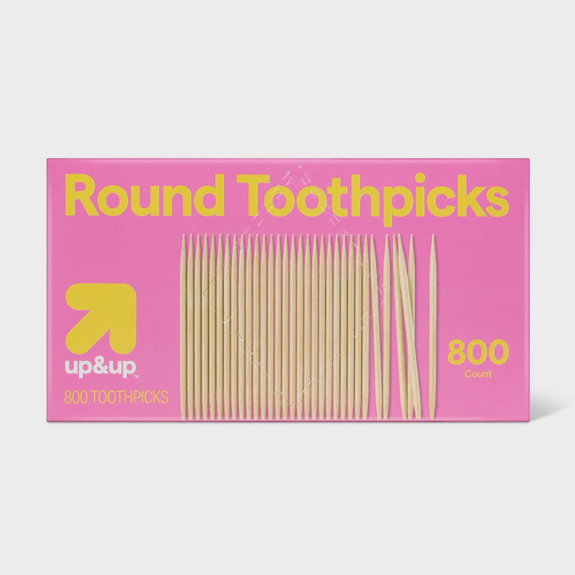 Round Toothpicks - 800ct - up&up™