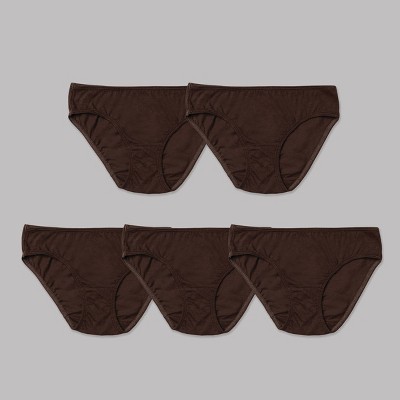 Nubies Essentials Girls' 5pk Underwear - Golden 6
