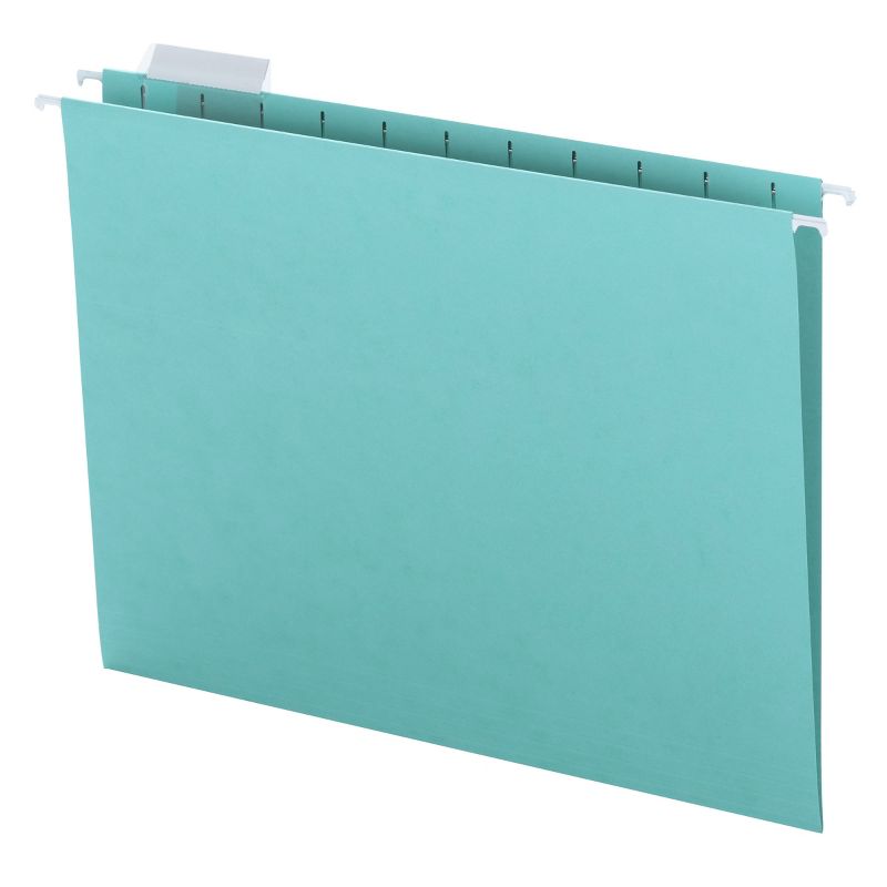 Smead Hanging File Folder with Tab, 1/5-Cut Adjustable Tab, Letter Size, 25 per Box, 1 of 7