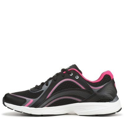 Обувь Ryka Women's Sky Walk Walking Shoes Black/Pink Leather 8.5 W — фото 5