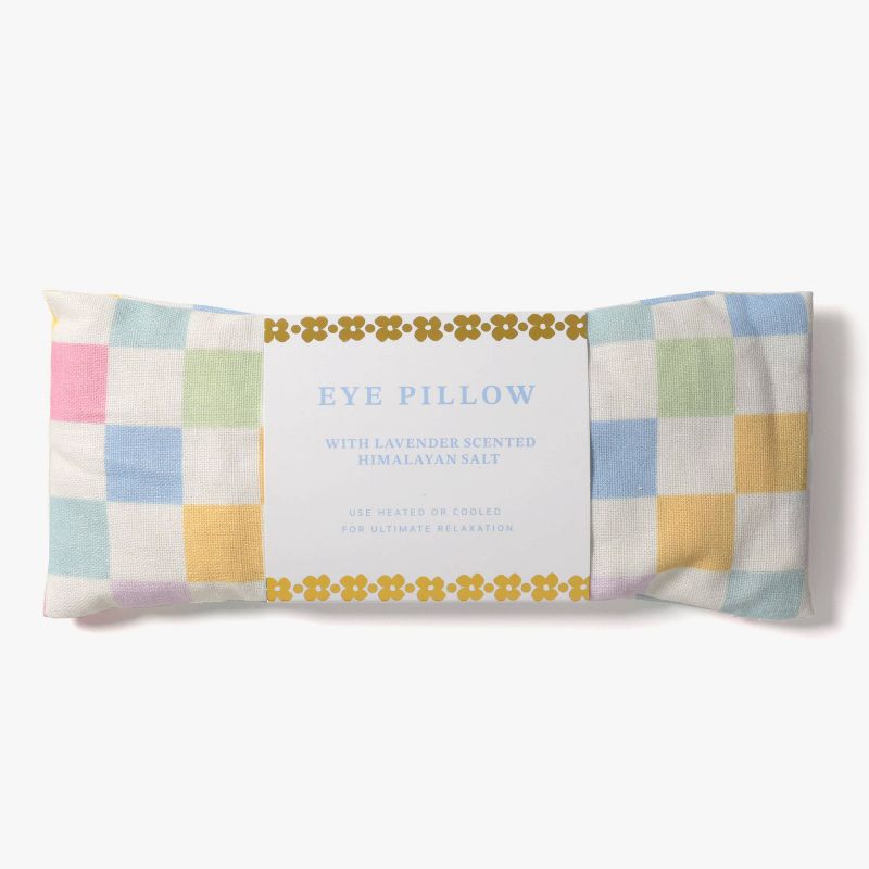Mother&#39;s Day Checkered Calming Eye Pillow, 1 of 4