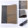 REGALWOVEN PVC Heat-resistant Waterproof Wipeable Placemats 18 x 12 Inch 6 Pcs - 2 of 4