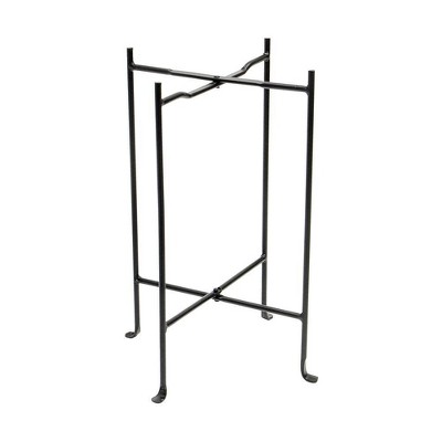 23"Square Wrought Iron Folding Multi Purpose Floor Stand - Achla Designs