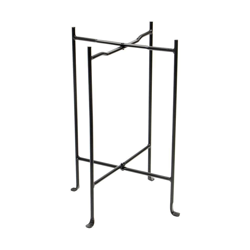 Photos - Plant Stand 23"Square Wrought Iron Folding Multi Purpose Floor Stand - Achla Designs