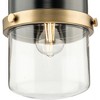 Progress Lighting Beckner 1 - Light Pendant in  Matte Black - 4 of 4