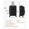 27-Inch Expandable Softside Checked Luggage with Spinner Wheels, TSA Lock, Oxford Fabric Suitcase with Laptop Pocket - 3 of 4