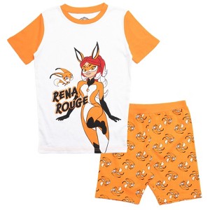 Miraculous Vesperia Girls Pullover Pajama Shirt and Shorts Sleep Set Little Kid to Big Kid - 1 of 4