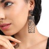 SOHI Women's Antique Silver Party Drop Earrings - 4 of 4