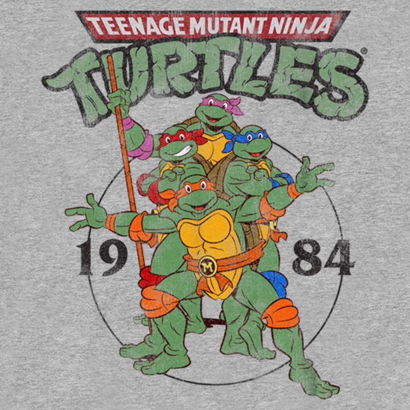 Boy's Teenage Mutant Ninja Turtles 1984 Heroes T-Shirt, 2 of 6