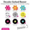Big Dot of Happiness Through the Decades Garland Banner, 50s, 60s, 70s, 80s, & 90s Party Decor, Throwback Party Banner, 30 Feet of Cord, 15 - 4 of 4