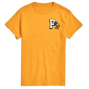 Men's - Peanuts - Franklin Collegiate Short Sleeve Graphic T-Shirt - 1 of 4