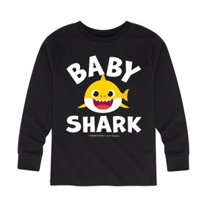 Boys' - Baby Shark - Baby Shark Long Sleeve Graphic T-Shirt - 1 of 4
