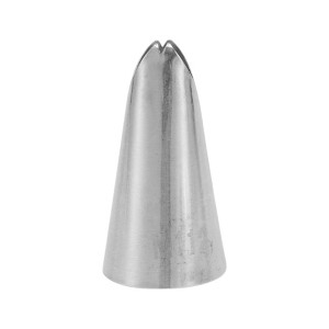 Unique Bargains Piping Tip 304 Stainless Steel Silver Tone 0.51"x0.98"x1.46" 1 Pcs - 1 of 3