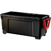 IRIS USA Heavy Duty Trail Box - Black, Gray, Red - 3 of 4