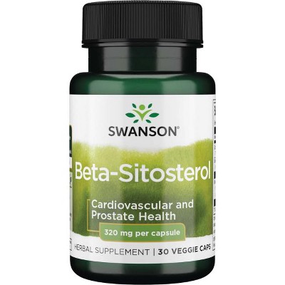 Swanson Dietary Supplements Beta-Sitosterol 320 mg Veggie Capsule 30ct.