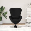 vidaXL Egg Chair Dark gray 63 x 73 x 90 cm fabric - 3 of 4