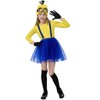 Joyfy Halloween Costume for Child Girl Cute Yellow Tutu Costume Set for Girls Halloween Dress Up Party - 3 of 4