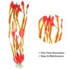 Unique Bargains Plastic Aquarium Fish Tank Decorations Artificial Water Plants Grass Red 14.17" 1 Pc - 3 of 4