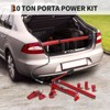 Porta Power Kit, Portable Hydraulic Jack with 4.6ft Oil Hose, Auto Body Frame Repair Kit with Storage Case - 4 of 4