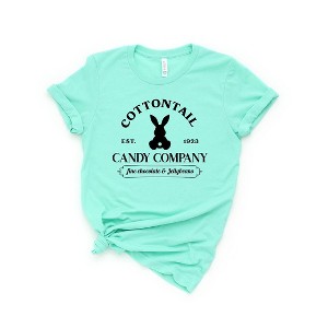 Simply Sage Market Women's Cottontail Candy Company Short Sleeve Graphic Tee - 1 of 3