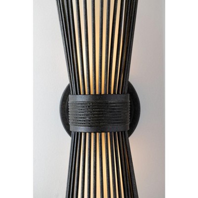 Troy Lighting Blink 2 - Light Wall Light in  French Iron Provence Shade