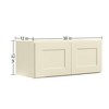 LOVMOR in Plywood Soft-Close Kitchen Wall Cabinet with 2 Doors for Kitchen, Bathroom, Living Room,Study - 2 of 3