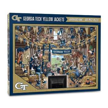NCAA Georgia Tech Yellow Jackets Barnyard Fans 500pc Puzzle