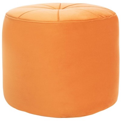 Hawkem Cylinder Ottoman  - Safavieh