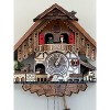 Quartz Cuckoo Clock – 12 Melody Chalet – 13.5-inch Height with Moving Train – By River City Clocks - 3 of 4