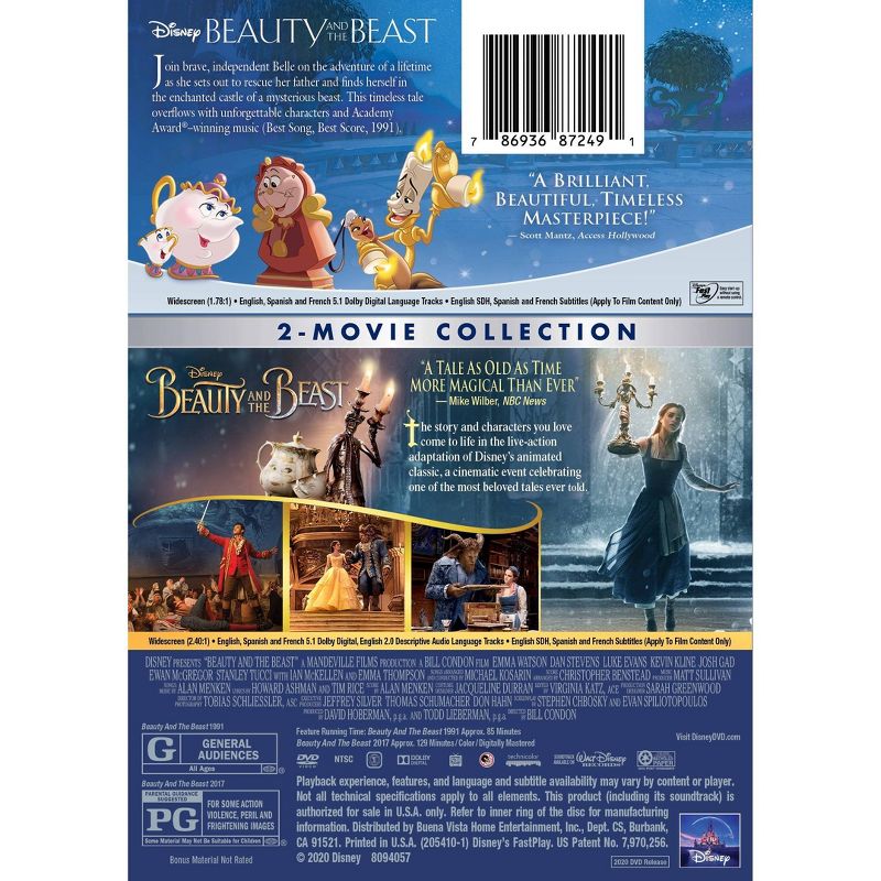 Beauty and the Beast 2-Movie Collection (DVD), 2 of 3