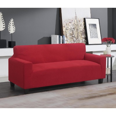 J&V TEXTILES Super Stretch Sofa Slipcover – Spandex Non Slip Soft Couch Sofa Cover, Washable Furniture Protector