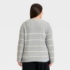 Women's Long Sleeve Fuzzy Pullover Sweater - A New Day™ - 2 of 3
