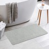 Unique Bargains Absorbent Quick Drying Non-Slip Rubber Backed Bath Mat 1 Pc - 2 of 4