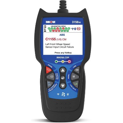 INNOVA 3150RS FixAssist Bluetooth Tech Scanner Code Live Data Reader Tool For ABS, SRS, and Battery Check Vehicle Diagnostics