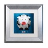 Trademark Fine Art -Design Turnpike 'Moo The Cow' Matted Framed Art - 2 of 4