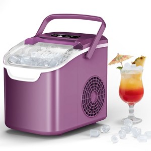 Kismile Ice Maker 26lb/Day Ice with 2 Sizes- Portable Bullet Ice Machine - 1 of 4