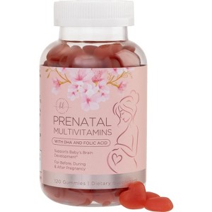 Hello Lovely! Prenatal Gummy Vitamins with Folic Acid & DHA - 1 of 4