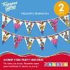 Treasures Gifted Pocoyo Pennant Banners - Pre-strung Triangle Pennant Banners - Pocoyo Birthday Party Decorations - 3 of 4