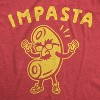 Mens Impasta Tshirt Funny Noodle Disguise Graphic Novelty Tee - Crazy Dog Men's T Shirt - image 2 of 4